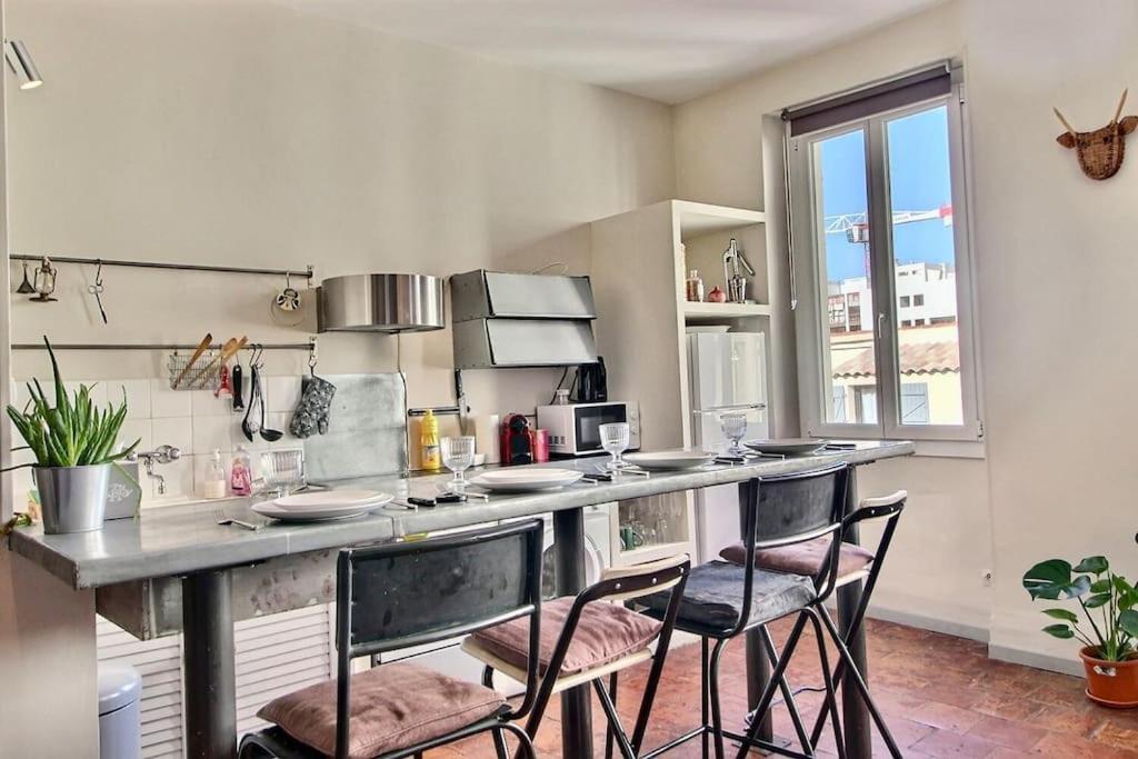 Sc Collection - Charme Et Authenticite Du Panier Apartment Marseille Bagian luar foto