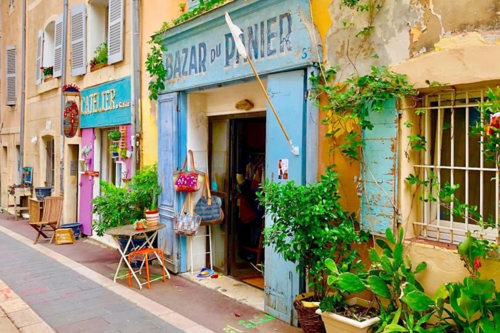 Sc Collection - Charme Et Authenticite Du Panier Apartment Marseille Bagian luar foto